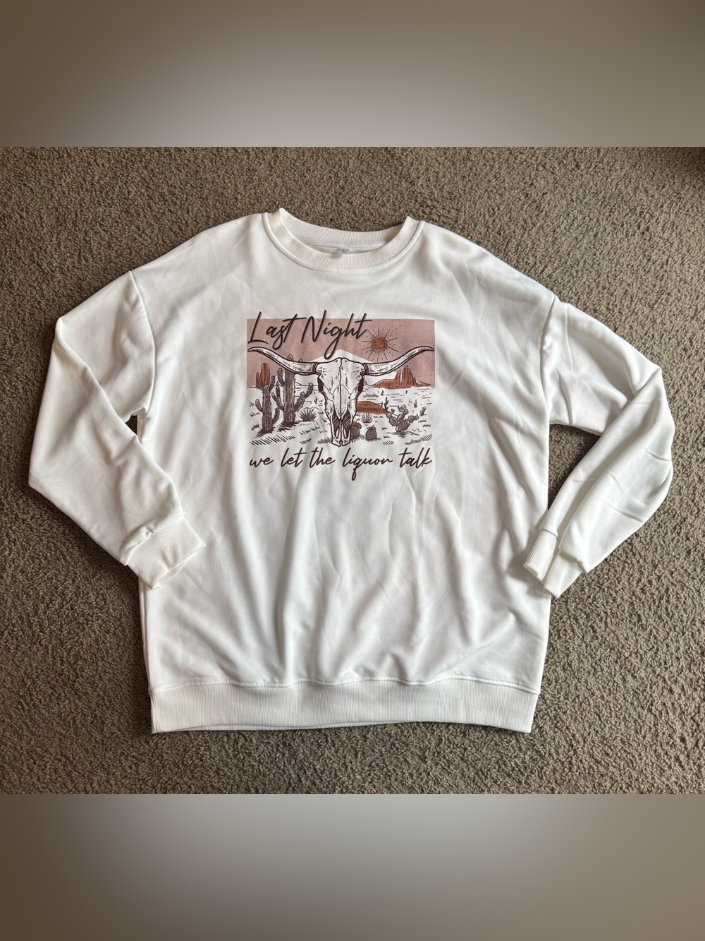 Off Brand Morgan Wallen Crewneck